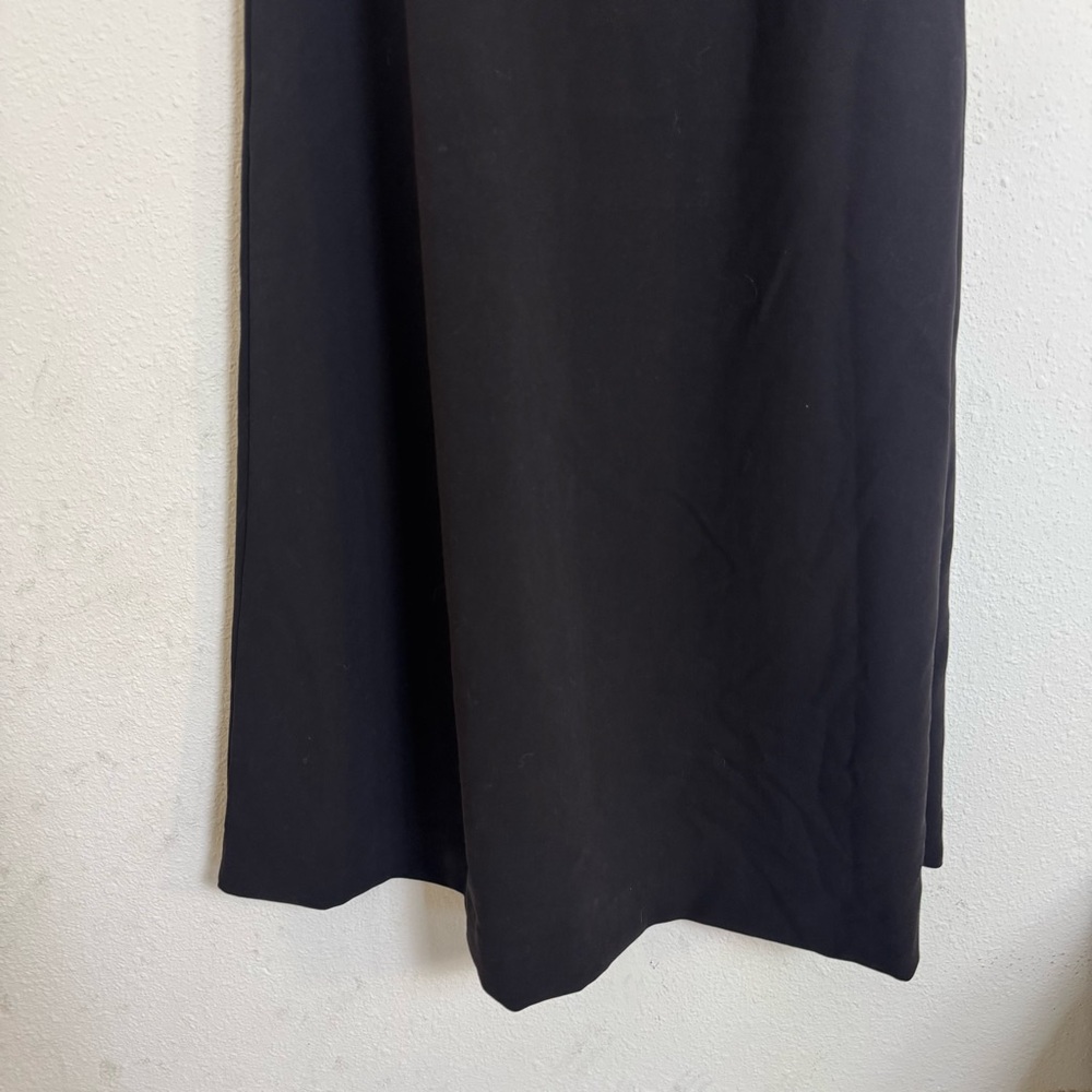 Staud Zora black plunge neck maxi gown dress - Picture 8 of 9